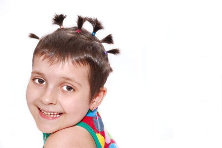 Funny kid portrait