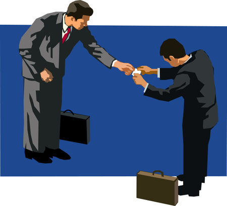 business meetingのイラスト素材