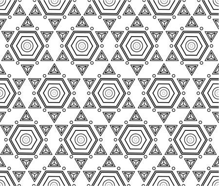 Vector. Seamless pattern ornament  のイラスト素材