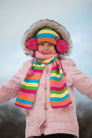 pretty childの写真素材