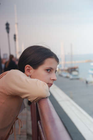 Portrait of girlの写真素材