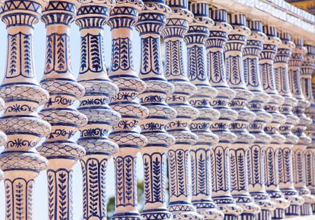 Pillars, Seville, Spainの写真素材