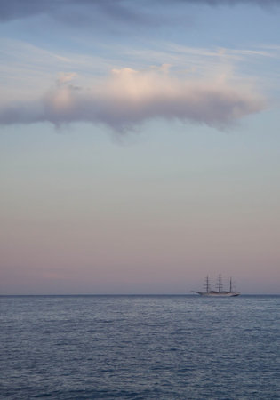 Sea near Menton, France