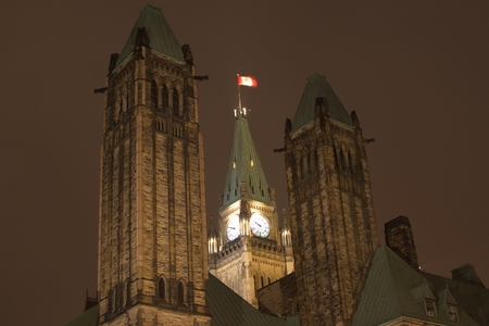 Parliament Building, Ottawa, Canadaの写真素材