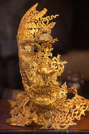 Gold Maskの写真素材