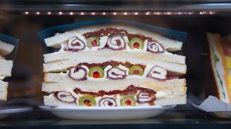 Italian Sandwich, Rome, Italyの写真素材