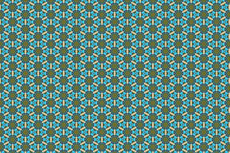 A colorfully decorative abstract patterned background of Christmas starsの写真素材