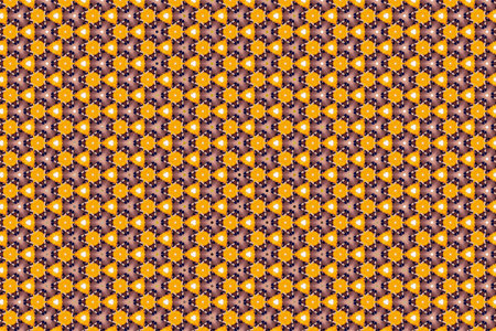 A colorful art deco geometric background of a yellow dress and blue dancing shoes