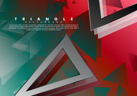 modern shape abstract triangle background