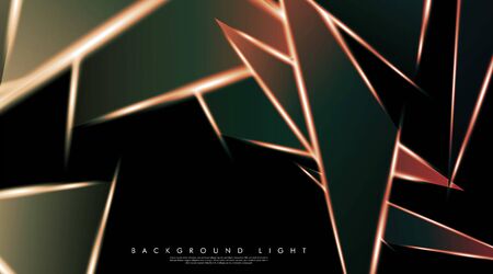 Modern technology design with a backdrop of luminous triangles. Vector illustration that is suitable for your design backgroundのイラスト素材