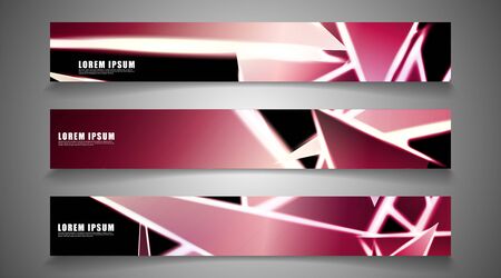 Minimal banner design. Triangular shape vector design background. print templates for ad backgroundのイラスト素材