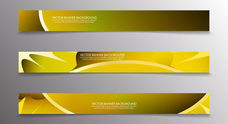 Set banner background with multicolor composition . vector design illustrationのイラスト素材