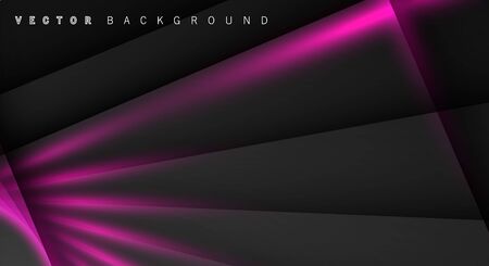 Pink light line shadow dark grey luxury backgroundのイラスト素材