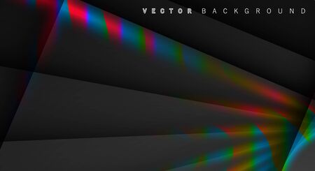 Set a banner background for your design. shadow of a light line. illustration of vector graphic designのイラスト素材