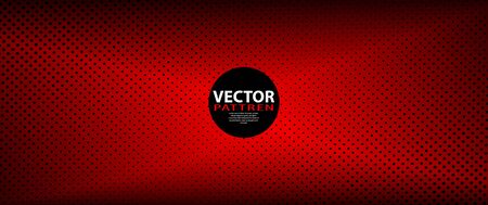 Halftone vector for background and design. red black gradientのイラスト素材