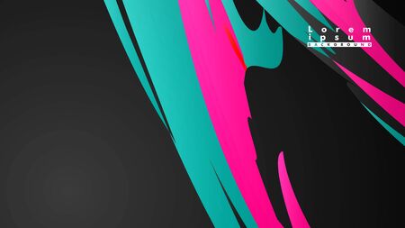 Colorful geometric backgrounds. Simple form composition. Eps10 vector templateのイラスト素材