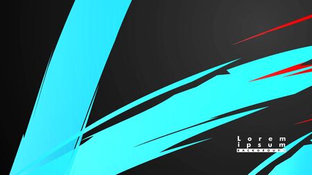 Colorful geometric backgrounds. Simple form composition. Eps10 vector templateのイラスト素材