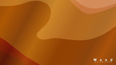 abstract wave background with wooden patternsのイラスト素材