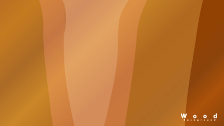 abstract wave background with wooden patternsのイラスト素材