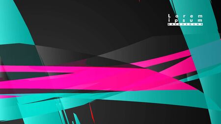 Colorful geometric backgrounds. Simple form composition. Eps10 vector templateのイラスト素材