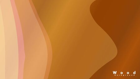 abstract wave background with wooden patternsのイラスト素材