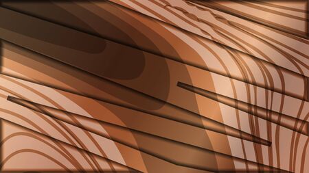 abstract wave background with wooden patternsのイラスト素材