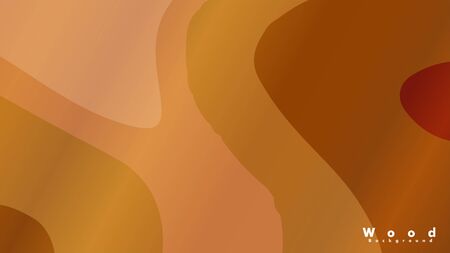 abstract wave background with wooden patternsのイラスト素材