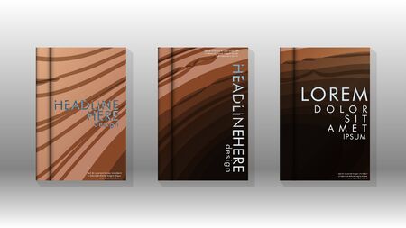 Cover book with a geometric design background. Valid for banners, placards, leaflets, poster designs, etc. vector templateのイラスト素材