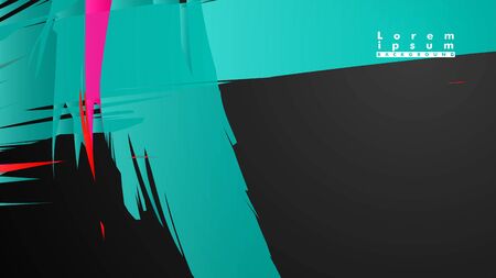 Colorful geometric backgrounds. Simple form composition. Eps10 vector templateのイラスト素材