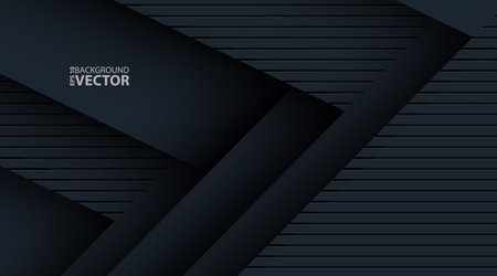 Vector illustration of geometric shapes of carbon sliced and textured. Decoration for business presentationsのイラスト素材