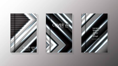 Arrange the back cover of future templates for the background design of albums, business brochures, banners, postersのイラスト素材