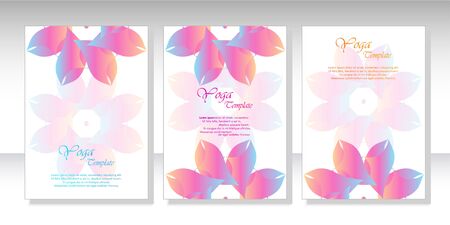 Ethnic Mandala ornament. Colorful ornamental ethnic banner set. Vector illustration for congratulation or invitation. cover book.のイラスト素材