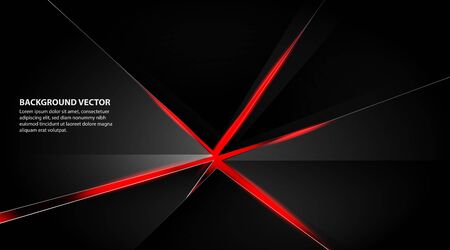 abstract metallic red black frame design layout concept innovation technology backgroundのイラスト素材