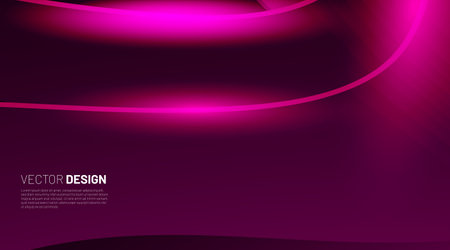 Abstract geometric Background.  Wave Gradient Shape with light. Vector Illustration For Wallpaper, Banner, Background, Card,  landing page , etcのイラスト素材