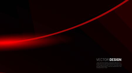 Abstract geometric Background.  line Wave  with light. Vector Illustration For Wallpaper, Banner, Background, Card,  landing page , etcのイラスト素材