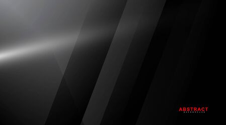 Abstract geometric vector background. black and white gradient shape design. New texture for your design.のイラスト素材