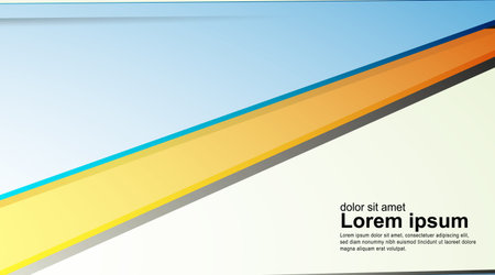 abstract vector background. overlapping shape. New texture for your design .のイラスト素材