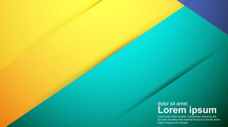 abstract vector background. overlapping shape. New texture for your design .のイラスト素材