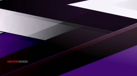 abstract vector background. overlapping shape. New texture for your design .のイラスト素材