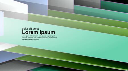 abstract vector background. overlapping shape. New texture for your design .のイラスト素材