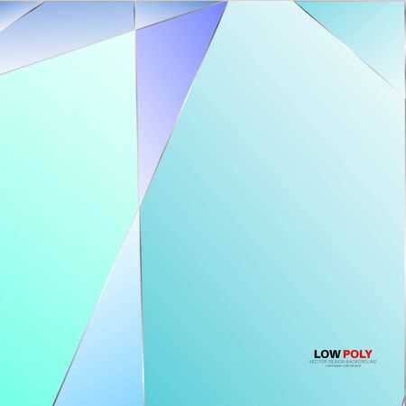 abstract vector geometric background. low poly pattern and lines. Vector Illustration For Wallpaper, Banner, Background, Card, landing page , etcのイラスト素材