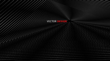 Abstract vector background of geometric and radiant lines. New texture for your design.のイラスト素材