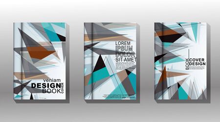 Minimal vector cover design background. New texture for your design.のイラスト素材