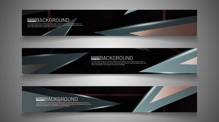 Set banner background for your design. vector graphic design illustration. suitable for your background designのイラスト素材