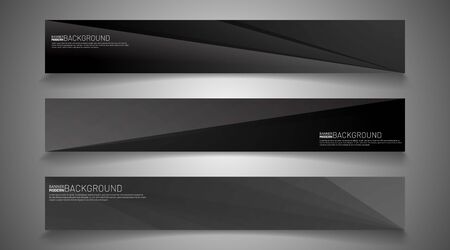 Vector material design banner background. Abstract creative concept graphic layout template.のイラスト素材