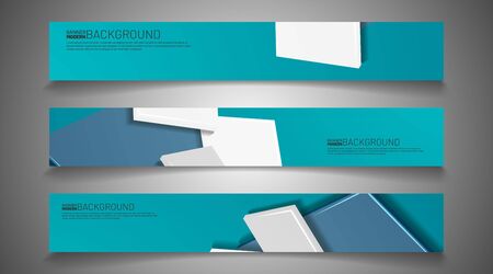 Vector material design banner background. Abstract creative concept graphic layout template.のイラスト素材
