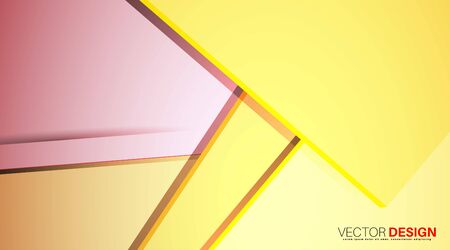 Vector material design background. The concept of creative abstract graphic layoutのイラスト素材