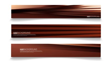 Modern web banner background. abstract vector template design. light effect illustrationのイラスト素材