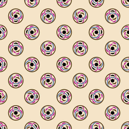 Seamless texture Vintage vector Elegant flower for boutiquesのイラスト素材