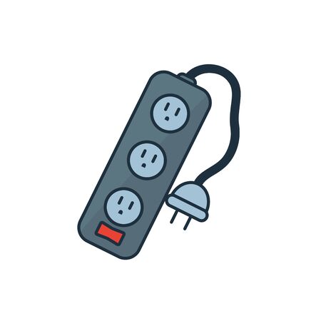Power socket icon designのイラスト素材